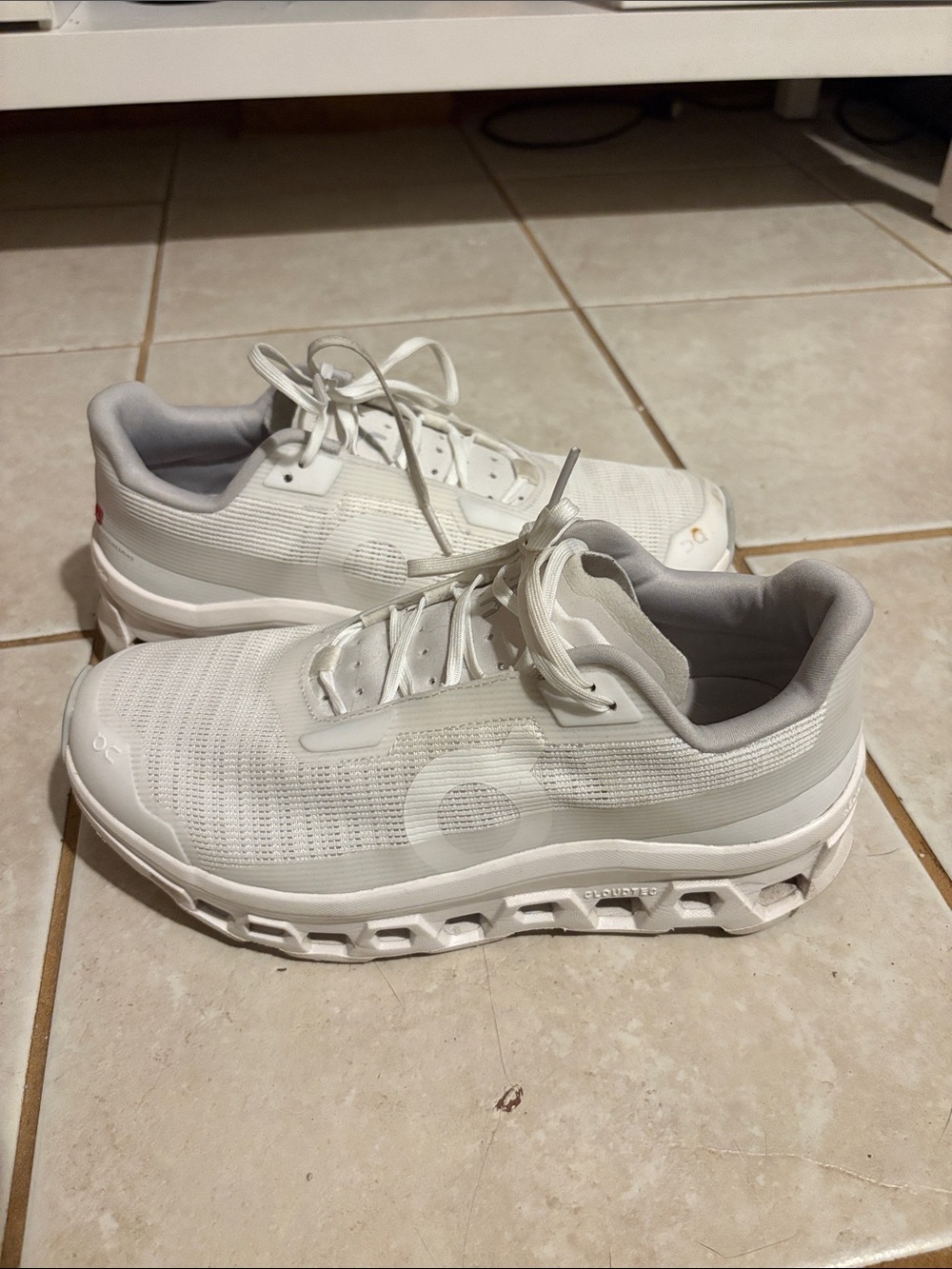 On Cloudnova All-White Sneakers
